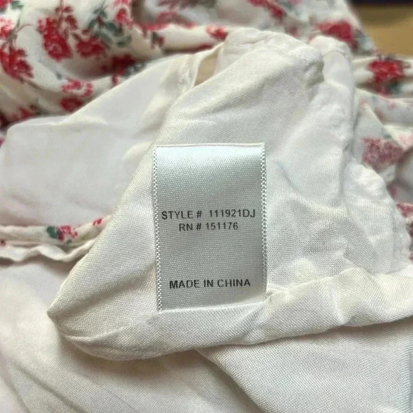 If By Sea Los Angeles dress wrap floral Size M - Picture 11 of 11